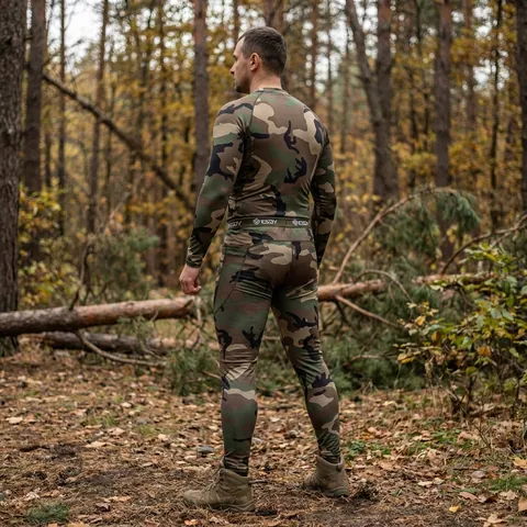 Термобілизна мультикам ESDY Tactical Thermal Вудленд