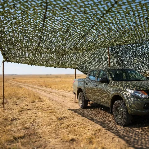 Маскувальна сітка Militex для окопів та бліндажів Камуфляж 4х8м (площа 32 кв.м.) — фото 1