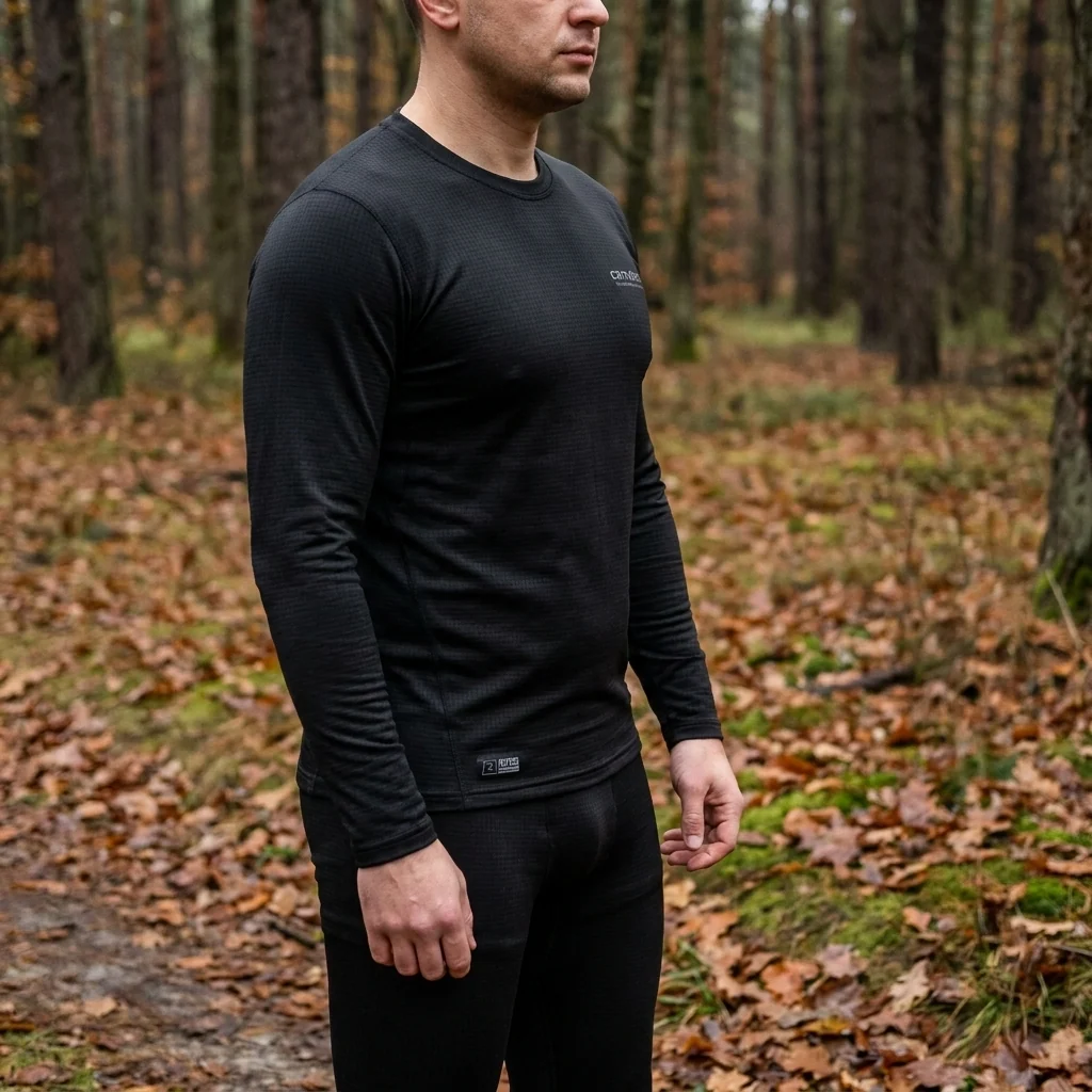 Термобілизна Polarheat quadro stretch 3.0 Чорна (7414), XXXXL