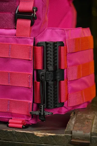 Плитоноска Kiborg GU Gen.2 рожева з системою MOLLE, бронежилет під плити — фото 10