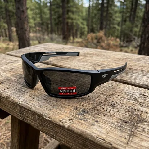 Окуляри захисні Global Vision Sly (gray), сірі, Чорний