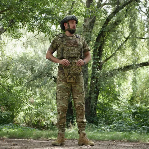 Захист паху (напашник-фартух) Kiborg з балістичним захистом Militex 2 клас Піксель — фото 8
