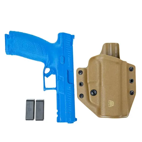 Кобура зовнішньопоясна ATA-Gear Hit Factor v.1 CZ P10-F/SC Coyote Brown — фото 2