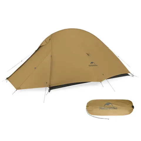 Намет надлегкий двомісний Naturehike Cloud Up Pro CNK2350WS020, коричневий — фото 2