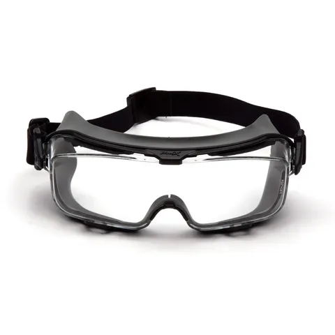 Окуляри Pyramex Cappture-PRO (clear) Super Anti-Fog H2MAX, прозорі, Чорний — фото 5