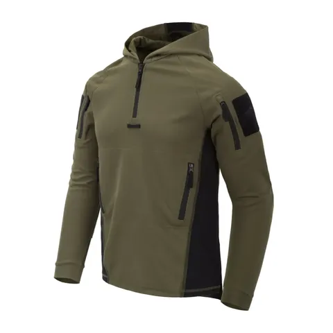 Кофта тактична Helikon-Tex RANGE HOODIE - TopCool, оливковий — фото 11