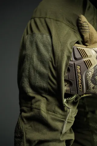 Тактична бойова сорочка UBACS BR ESDY з довгим рукавом хакі — фото 9