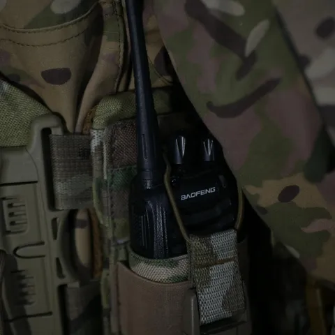 Посилений підсумок під рацію Militex Cordura original USA Мультикам з NIR-просоченням — фото 10