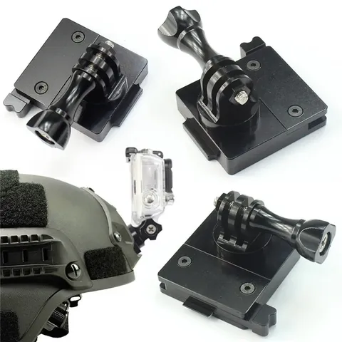 NVG тактичне кріплення на шолом для екшн-камери | металевий адаптер NVG | Picatinny/шоломна платформа — фото 5