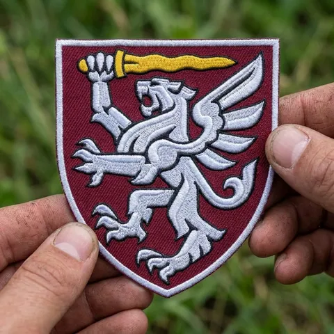 Магніт-Шеврон 80 ОДШБР 14*16,5 см сувенір подарунок — фото 3