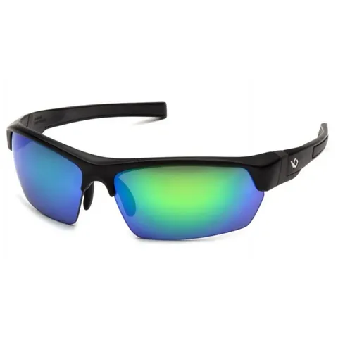 Окуляри поляризаційні (захисні) Venture Gear Tensaw Polarized (green mirror) дзеркальні синьо-зелені, Чорний — фото 2