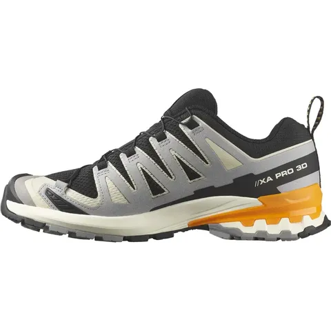Чоловічі трейлові кросівки Salomon XA PRO 3D V9 Black / Gull / Turmeric — фото 5