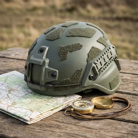 Балістичний шолом MICH Protection Group Denmark Олива — фото 3