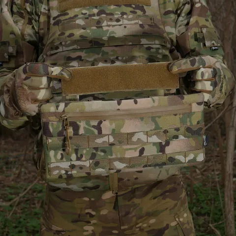 Захист живота (кишківник) з балістичним пакетом 1 клас захисту Militex cordura USA Multicam — фото 12