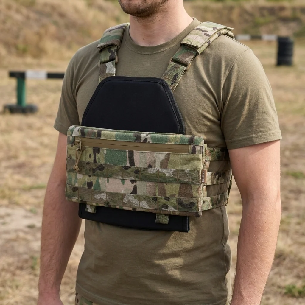 Захист живота Gen.2 з балістичним захистом 1 клас Militex Cordura original USA Мультикам