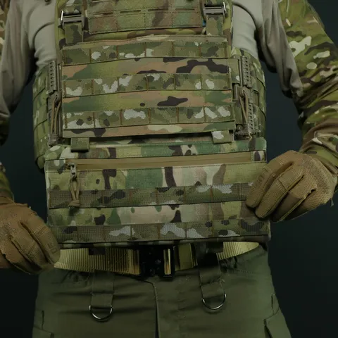 Захист живота Gen.2 з балістичним захистом 2 класу Militex Cordura original USA Мультикам — фото 9