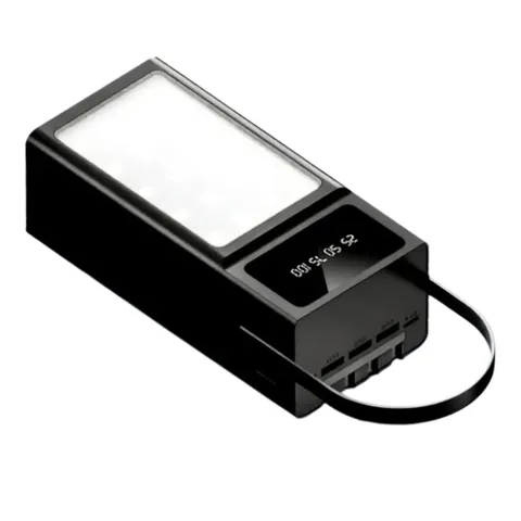 Універсальна мобільна батарея Maxcell PJ0099 120000mAh 2.1A Чорний — фото 2