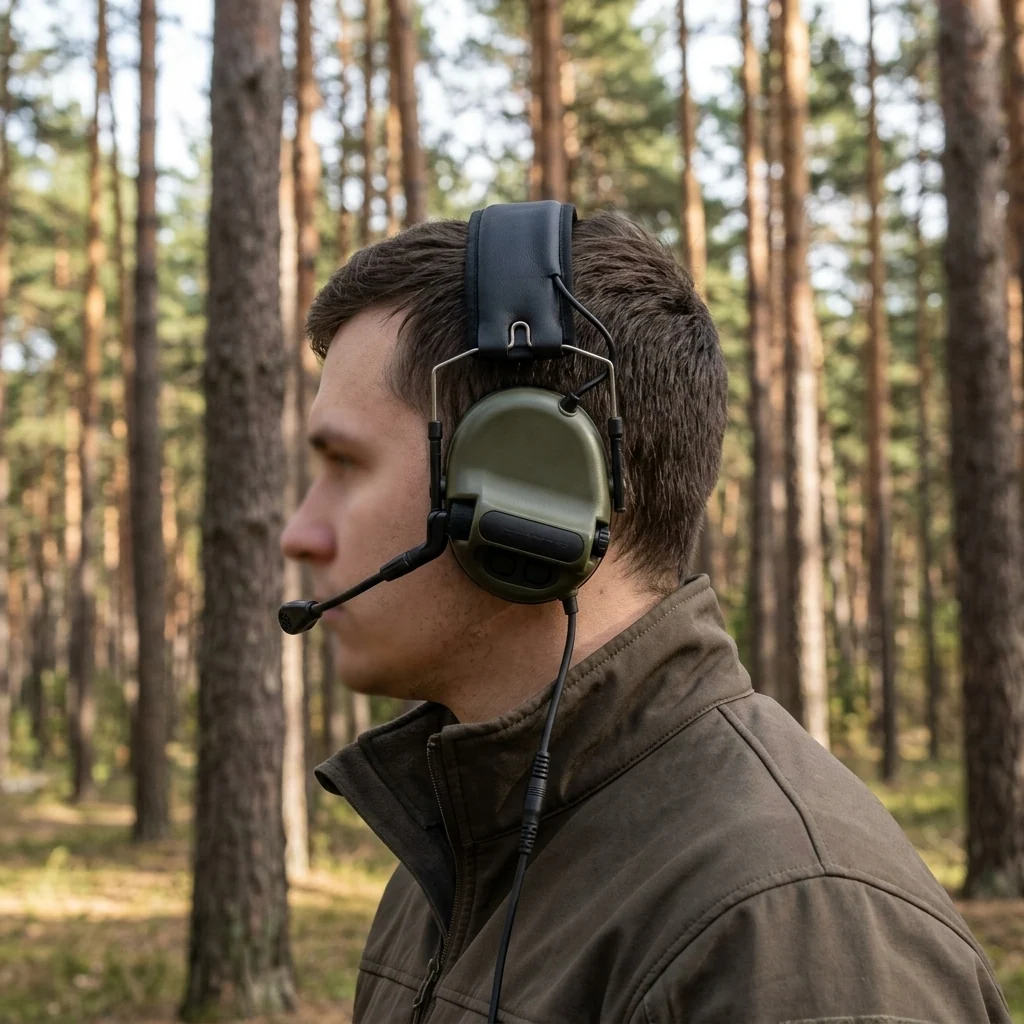 Тактичні активні навушники Earmor M32X MOD4
