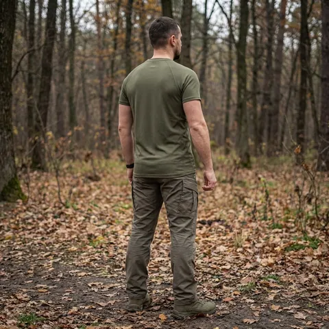 Термоактивна футболка Helikon-Tex Functional T-shirt - Quickly Dry - Olive Green
