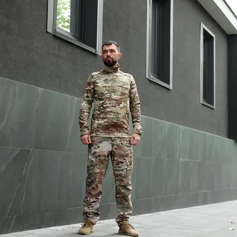 Термокофта LVL2 Hawk Polarheat QS Multicam (8482) — фото 2
