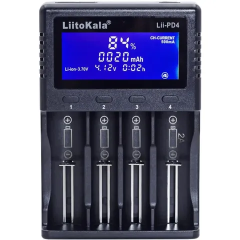 Зарядний пристрій Liitokala Lii-PD4+car EU charger — фото 2