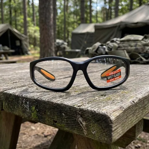 Окуляри захисні Global Vision Mini-Hercules-1 (clear) прозорий, Чорний