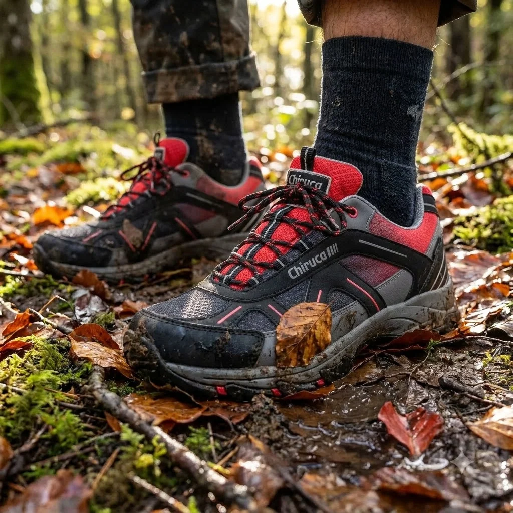Кросівки Chiruca Sumatra Gore-Tex 45 grey/red