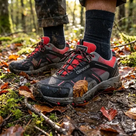 Кросівки Chiruca Sumatra Gore-Tex 45 grey/red
