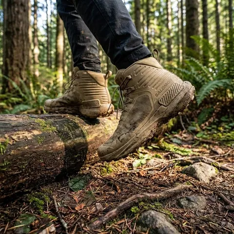 Черевики Salomon Genesis Forces Mid GTX 8 Coyote — фото 3