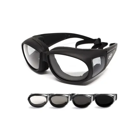 Окуляри Global Vision Outfitter Photochromic (clear) Anti-Fog, фотохромні прозорі, Чорний — фото 2