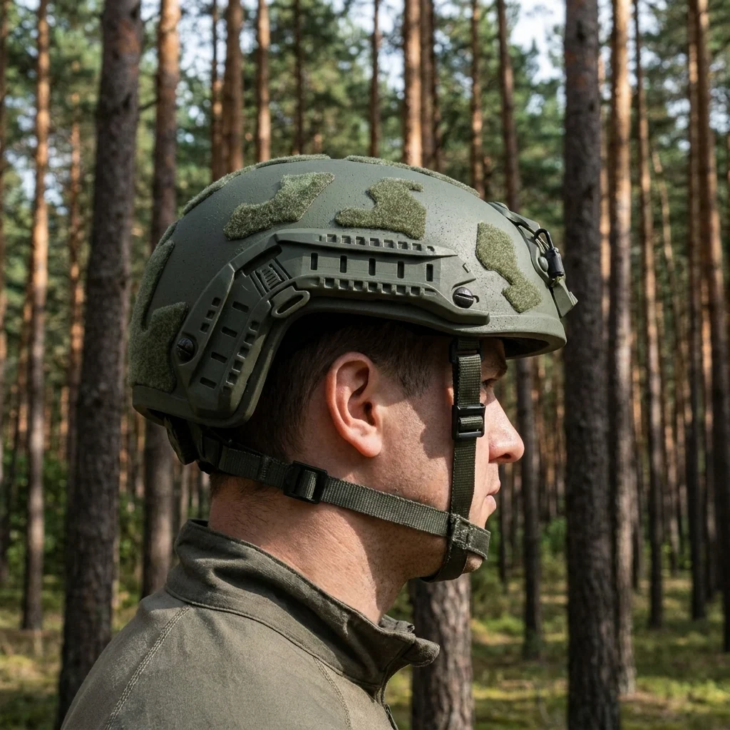 Балістичний шолом SHC LITE GEN 3 – Super High Cut, композит, NIJ IIIA Олива