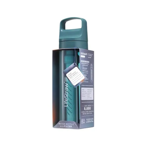 Пляшка-фільтр для води LifeStraw Go Filter Bottle, 650 мл, Laguna Teal — фото 4