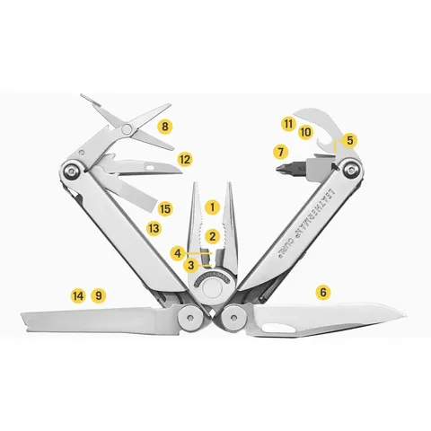 Мультиінструмент Leatherman CURL, синтетичний чохол — фото 5
