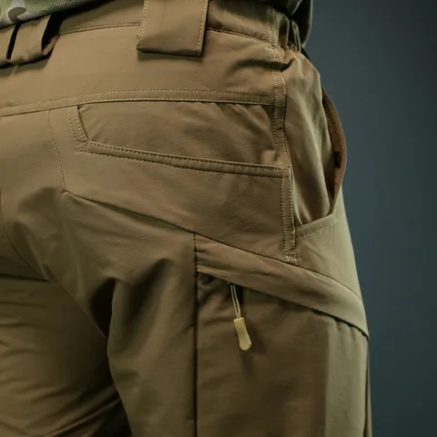 Тактичні літні штани GECON BR | Nylon-Stretch | Колір койот — фото 12