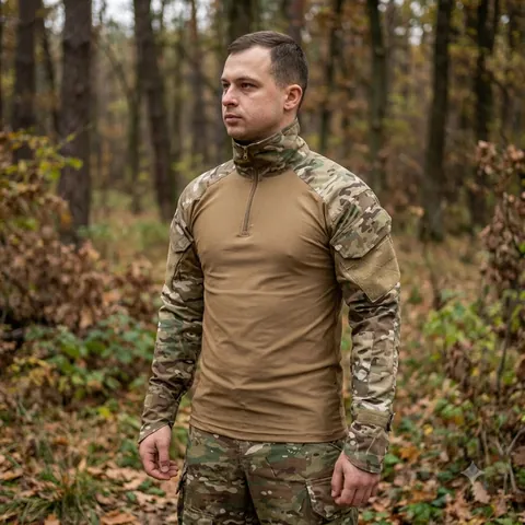 Сорочка Defcon 5 Combat Shirt Мультикам