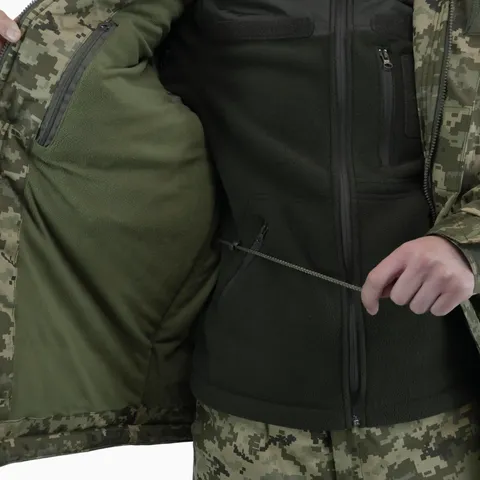 Зимовий костюм Water Repellent MILITEX Gen 6 Піксель (бушлат+штани) — фото 6