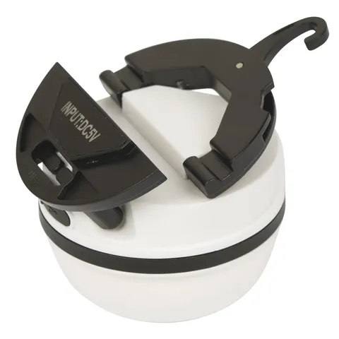 Ліхтар кемпінговий Bo-Camp Kuma Silicone Rechargeable 200 Lumen White/Black (5818808) — фото 7
