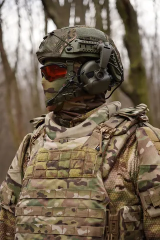 Захист шиї mod. 1 з балістичним захистом 2 клас Militex cordura USA Мультикам — фото 10