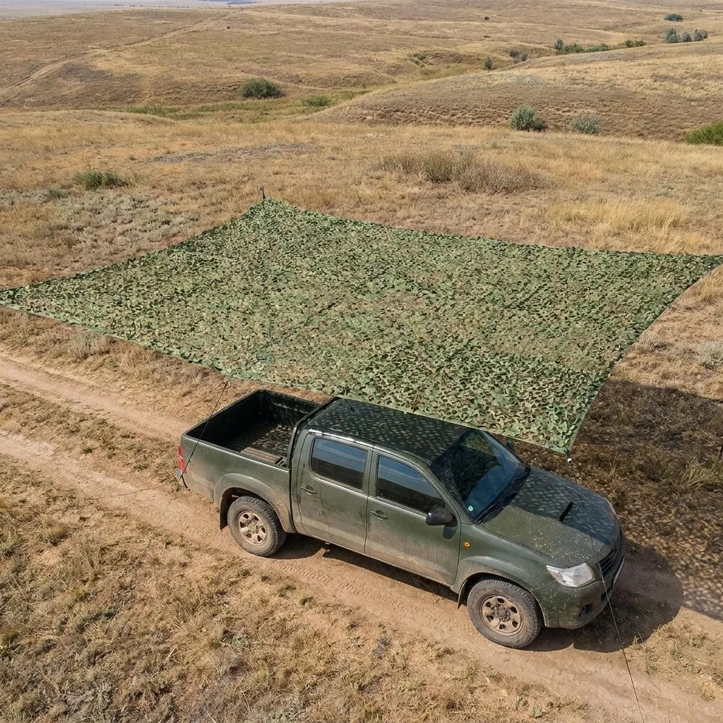Маскувальна сітка Militex для окопів та бліндажів Камуфляж індивідуального розміру (50 грн за 1 кв.м.)