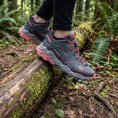 Кросівки AKU FlyRock GTX W'S 4.5 anthracit/peach — фото 3