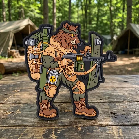 ПВХ патч Tactical Wild Boar