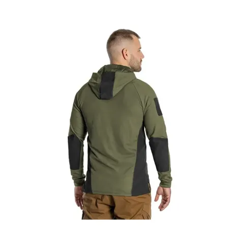 Кофта тактична Helikon-Tex RANGE HOODIE - TopCool, оливковий — фото 4