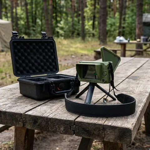 Детектор БПЛА TinySA Ultra 2.0 З Валізою (зі світло-звуковим сповіщенням)