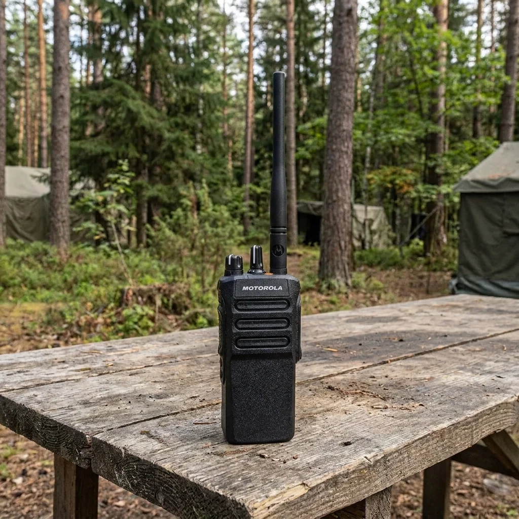 Професійна цифрова портативна рація Motorola R7 UHF NKP BT WiFI GNSS CAPABLE PRA502CEG (MDH06RDC9WA2AN)