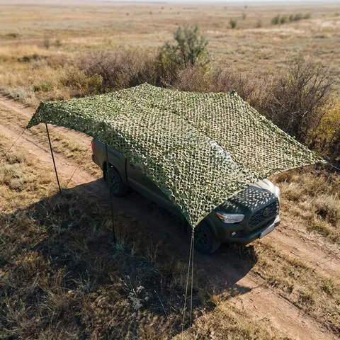 Весняна маскувальна сітка Militex Камуфляж 5х10м (площа 50 кв.м.)