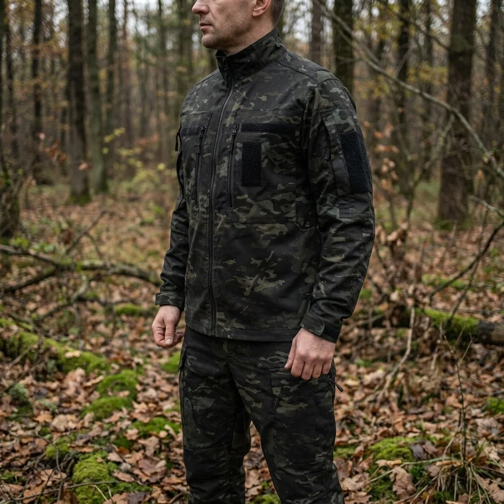 Костюм тактичний Twill FS чорний мультикам