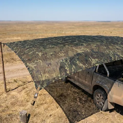 Літня маскувальна сітка Militex Темний мультикам індивідуального розміру (50 грн за 1 кв.м.)