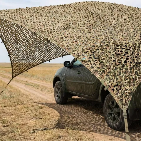 Маскувальна сітка Militex для окопів та бліндажів Степовий мультикам 2х2,5м (площа 5 кв. м.)