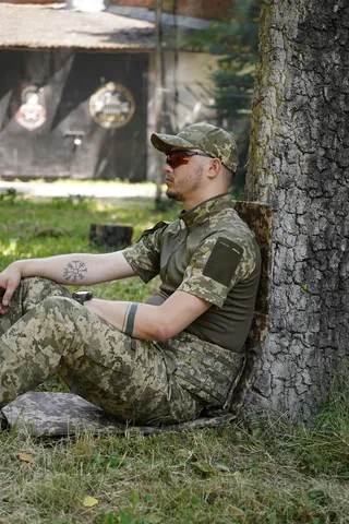 Швидкоз'ємний чотирьохсекційний каремат п'ятиточка піксель П-4 Оксфорд — фото 11