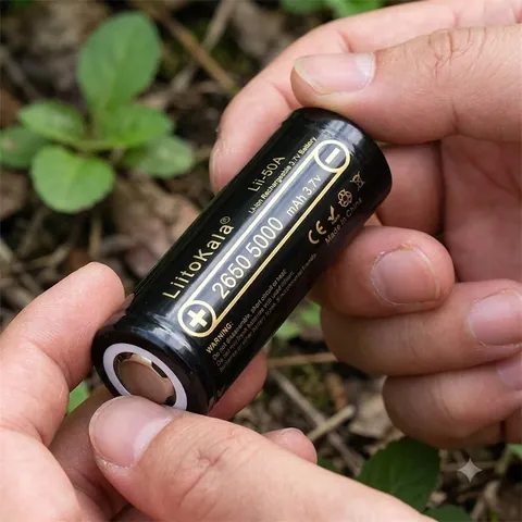 Акумулятор Liitokala Lii-50A 5000 mAh 20A 26650 Li-ion — фото 3